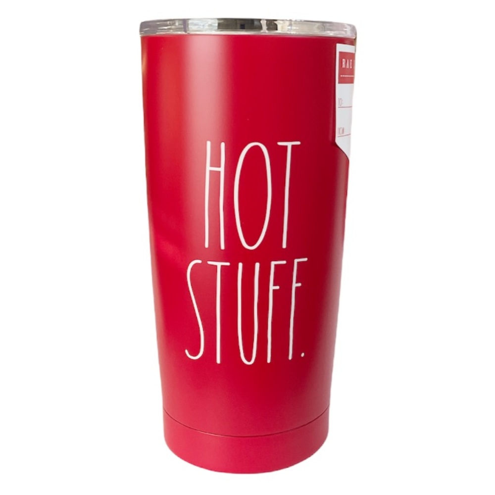 NEW Rae Dunn HOT STUFF S/S Insulated Tumbler ❤️‍🔥❤️‍🔥